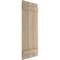 Ekena Millwork Rustic Three Board Joined Board-n-Batten Rough Sawn Faux Wood Shutters, 16 1/2W x 32H, PR SHUBJS16X32RSPR - alternate 11